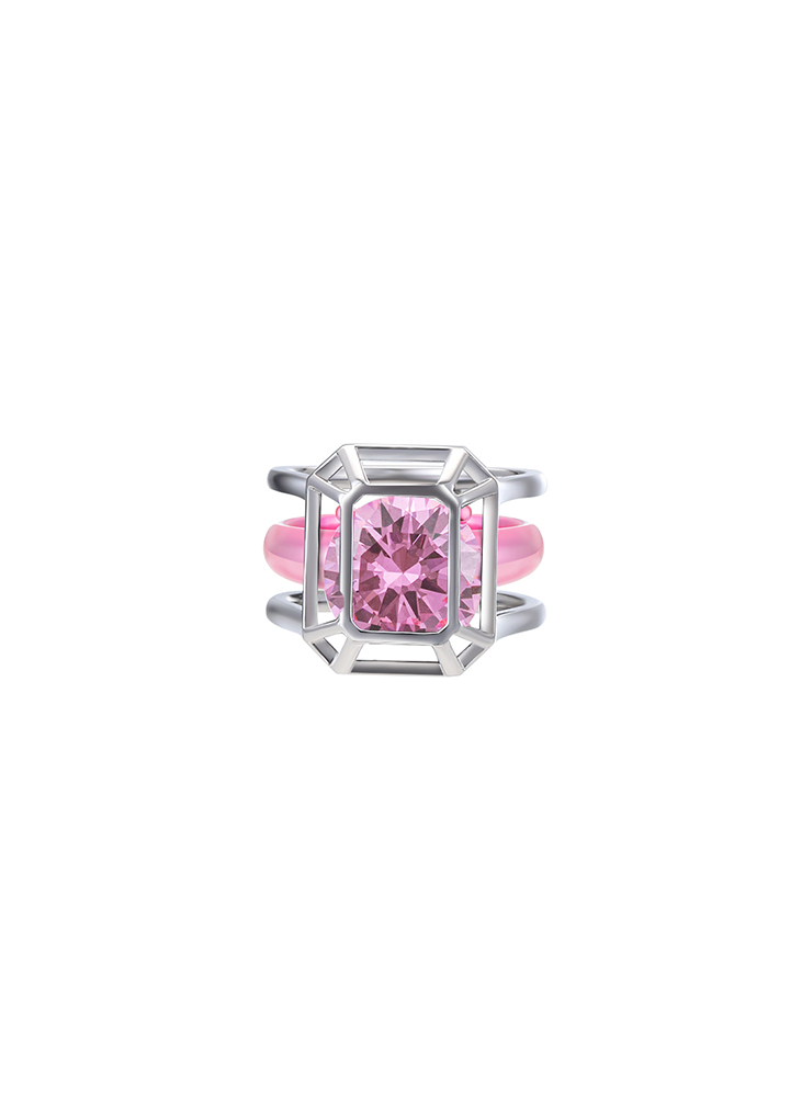 CONSTRAINT COLLECTION Anodized Two-piece Ring