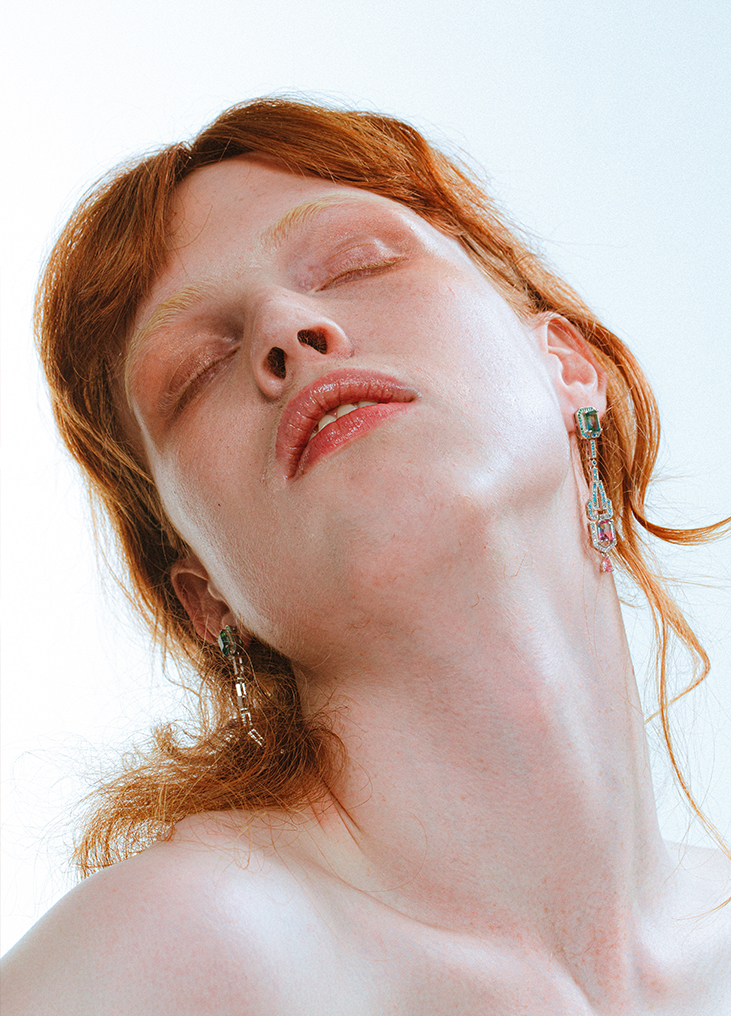 GOODTRIP COLLECTION   ART DECO EARRINGS (PAIR)